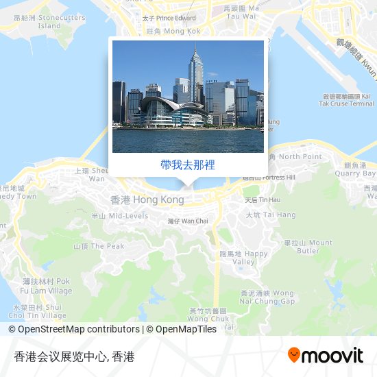 香港会议展览中心地圖