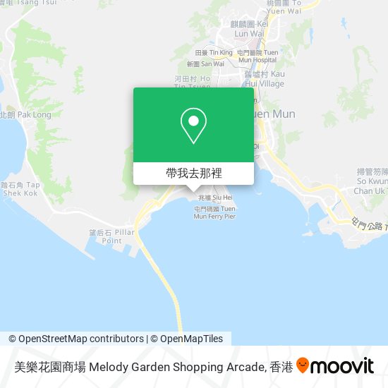 美樂花園商場 Melody Garden Shopping Arcade地圖