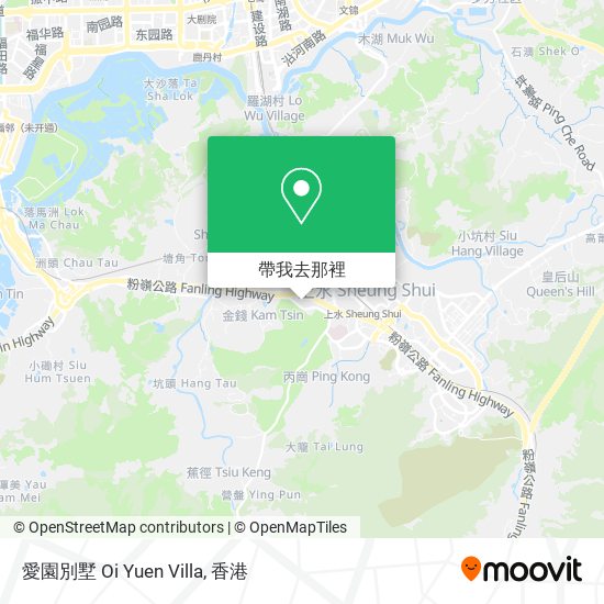 愛園別墅 Oi Yuen Villa地圖