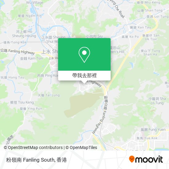 粉嶺南 Fanling South地圖