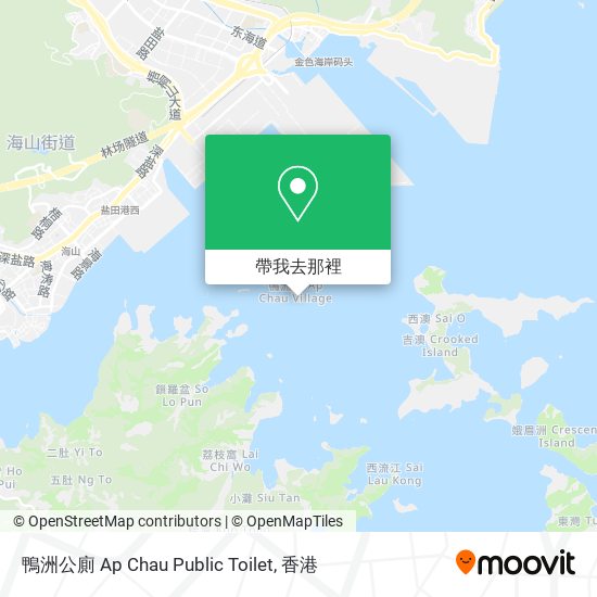 鴨洲公廁 Ap Chau Public Toilet地圖