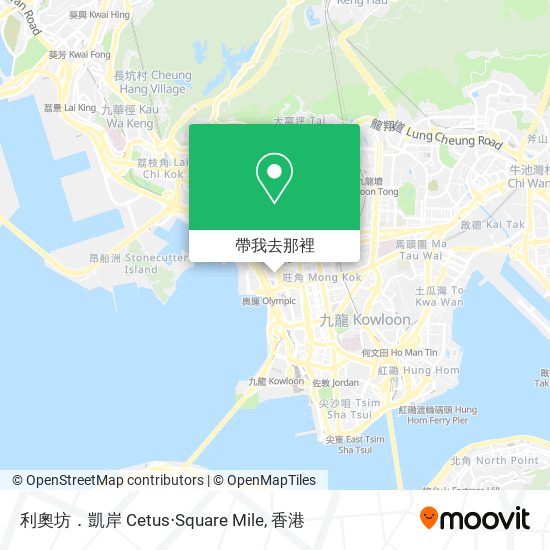 利奧坊．凱岸 Cetus‧Square Mile地圖