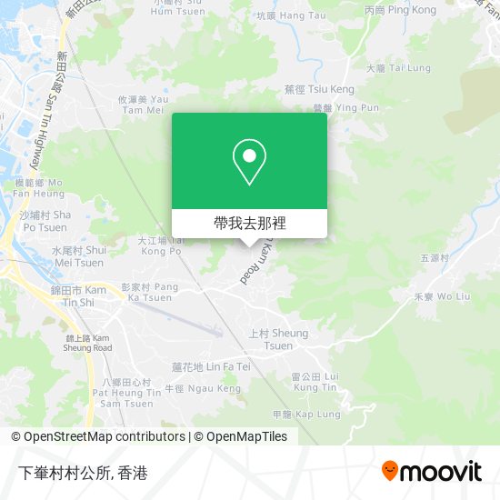 下輋村村公所地圖
