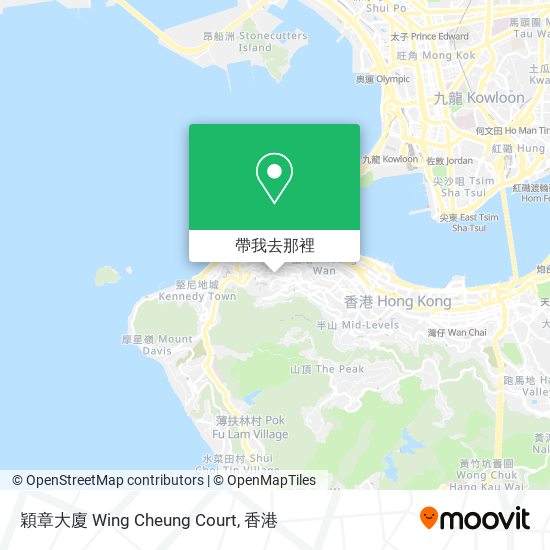 穎章大廈 Wing Cheung Court地圖