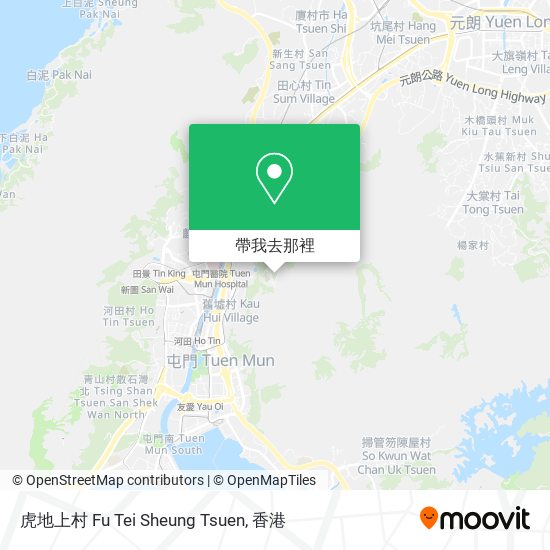 虎地上村 Fu Tei Sheung Tsuen地圖