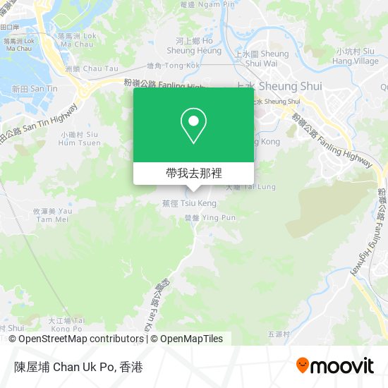 陳屋埔 Chan Uk Po地圖