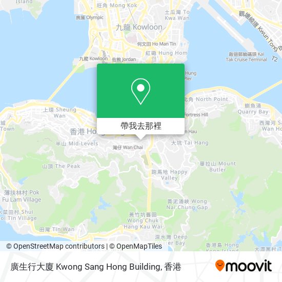 廣生行大廈 Kwong Sang Hong Building地圖