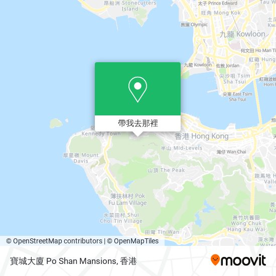 寶城大廈 Po Shan Mansions地圖