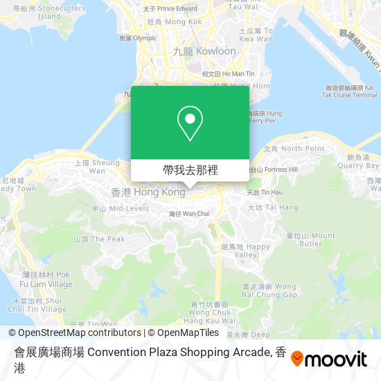 會展廣場商場 Convention Plaza Shopping Arcade地圖