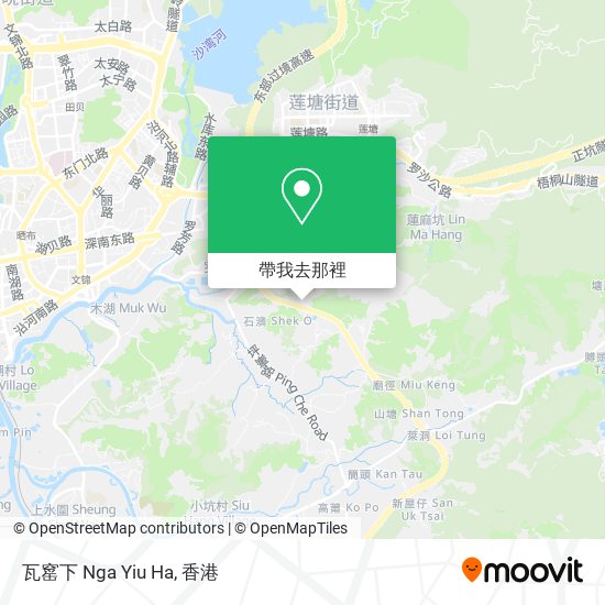 瓦窰下 Nga Yiu Ha地圖