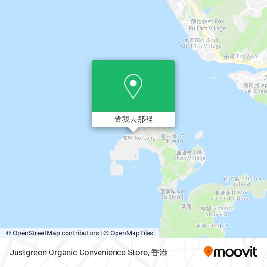 Justgreen Organic Convenience Store地圖