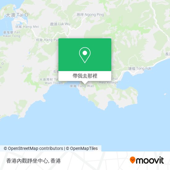 香港內觀靜坐中心地圖