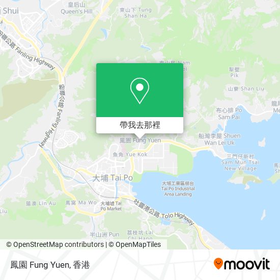 鳳園 Fung Yuen地圖