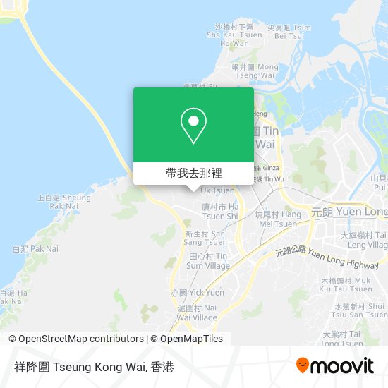 祥降圍 Tseung Kong Wai地圖