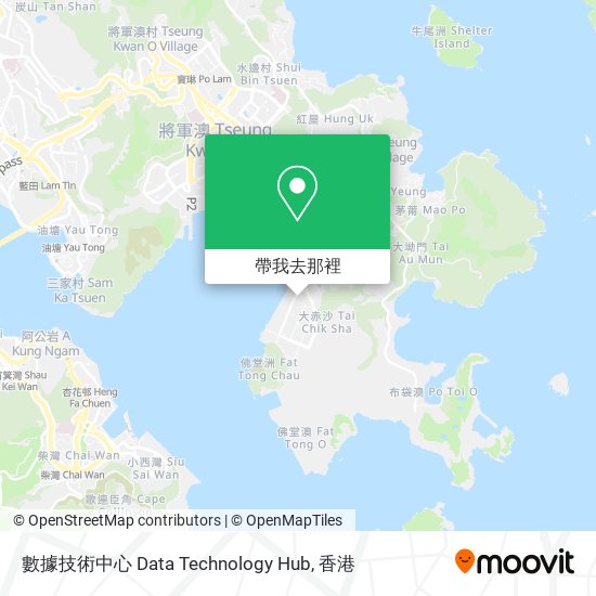 數據技術中心 Data Technology Hub地圖