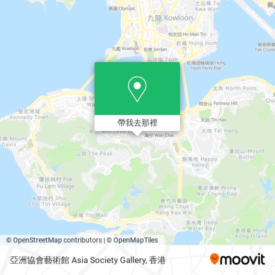 亞洲協會藝術館 Asia Society Gallery地圖