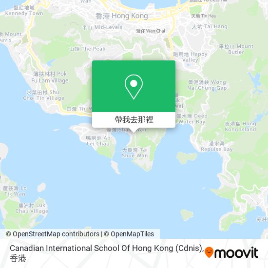 Canadian International School Of Hong Kong (Cdnis)地圖