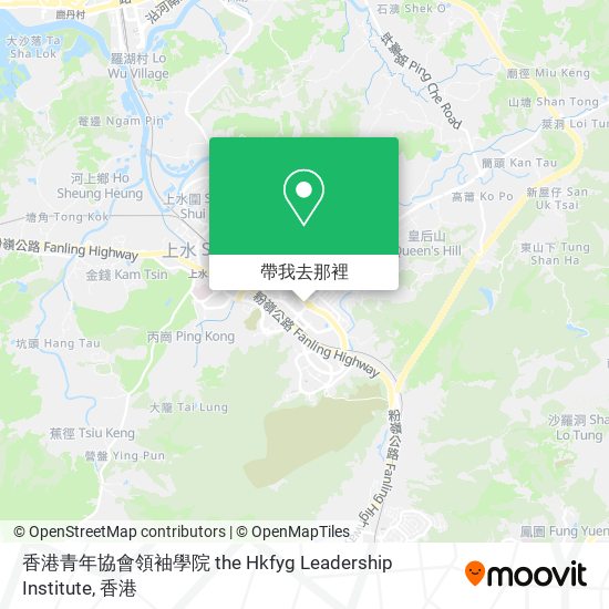 香港青年協會領袖學院 the Hkfyg Leadership Institute地圖