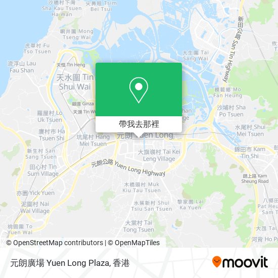 元朗廣場 Yuen Long Plaza地圖