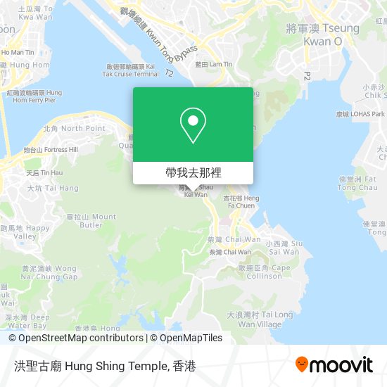 洪聖古廟 Hung Shing Temple地圖