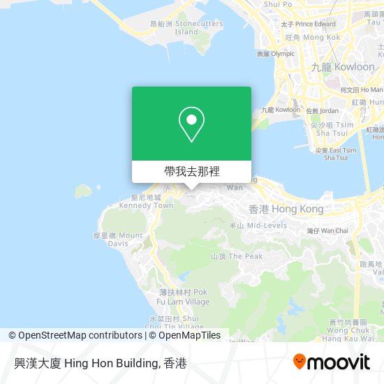 興漢大廈 Hing Hon Building地圖