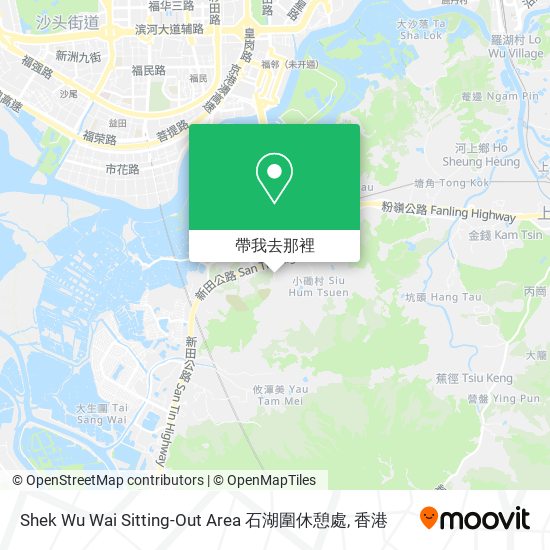 Shek Wu Wai Sitting-Out Area 石湖圍休憩處地圖