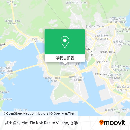 鹽田角村 Yim Tin Kok Resite Village地圖