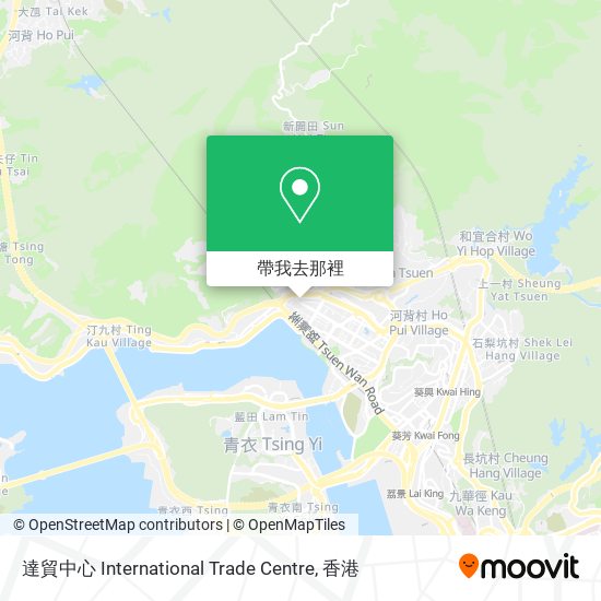 達貿中心 International Trade Centre地圖