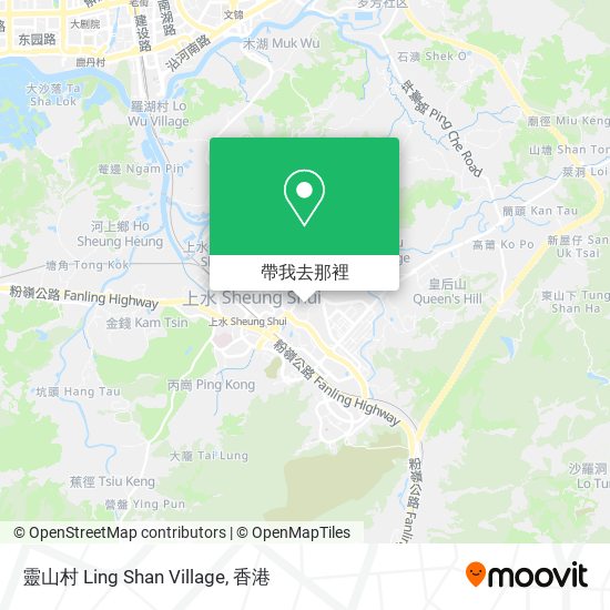 靈山村 Ling Shan Village地圖