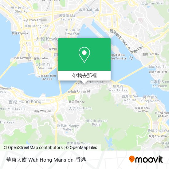 華康大廈 Wah Hong Mansion地圖