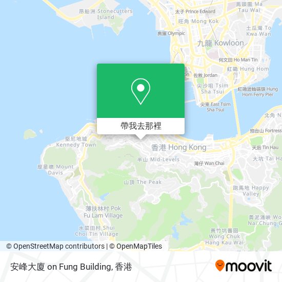 安峰大廈 on Fung Building地圖