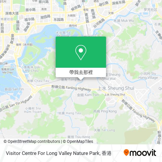 Visitor Centre For Long Valley Nature Park地圖