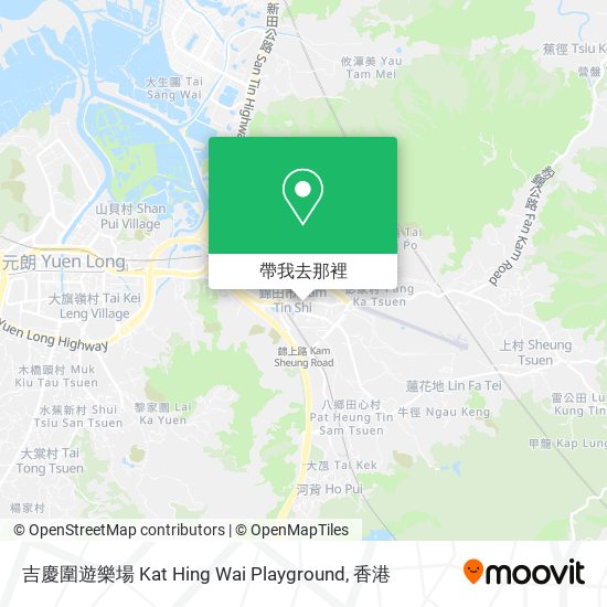 吉慶圍遊樂場 Kat Hing Wai Playground地圖
