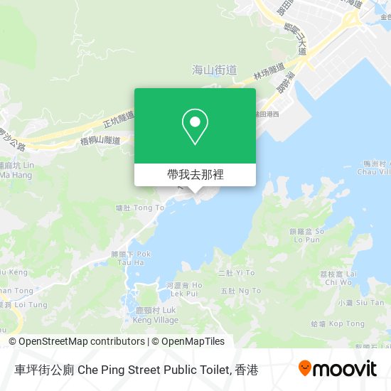 車坪街公廁 Che Ping Street Public Toilet地圖