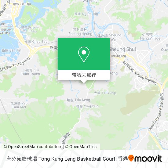 唐公嶺籃球場 Tong Kung Leng Basketball Court地圖