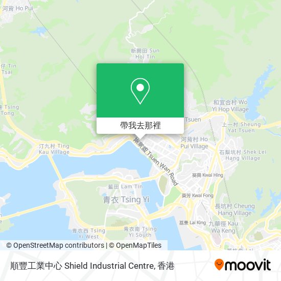 順豐工業中心 Shield Industrial Centre地圖