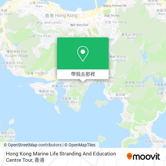 Hong Kong Marine Life Stranding And Education Centre Tour地圖