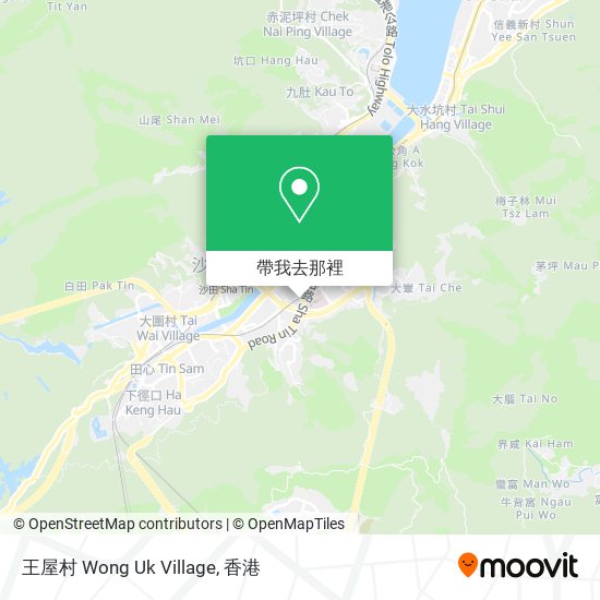 王屋村 Wong Uk Village地圖