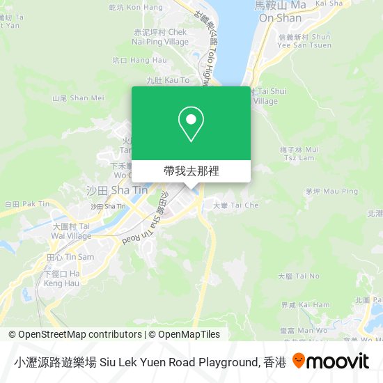 小瀝源路遊樂場 Siu Lek Yuen Road Playground地圖