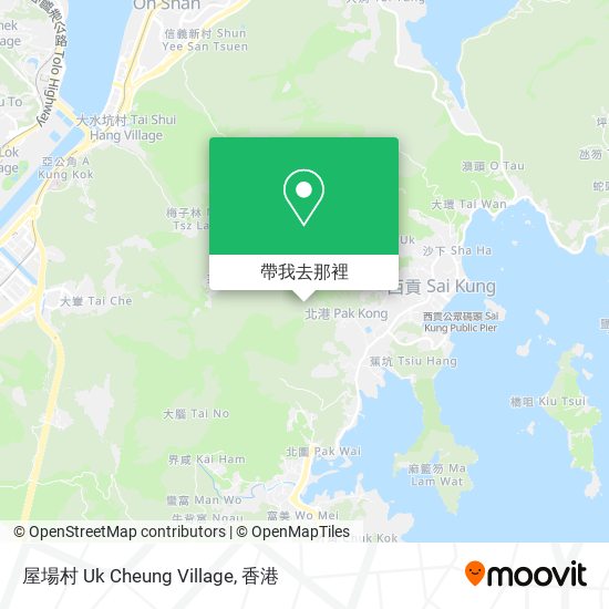 屋場村 Uk Cheung Village地圖
