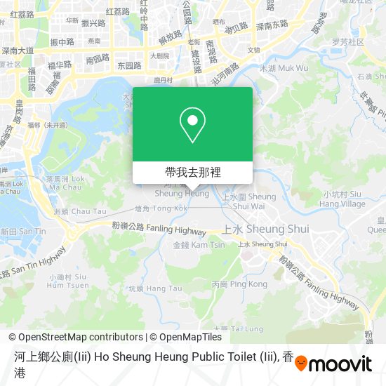 河上鄉公廁(Iii) Ho Sheung Heung Public Toilet (Iii)地圖