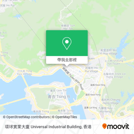 環球實業大廈 Universal Industrial Building地圖