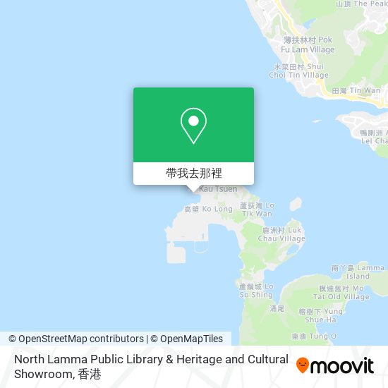 North Lamma Public Library & Heritage and Cultural Showroom地圖
