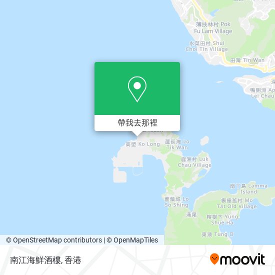 南江海鮮酒樓地圖