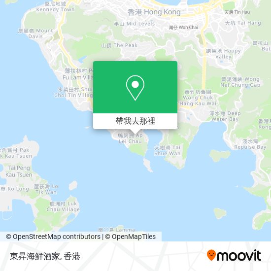 東昇海鮮酒家地圖