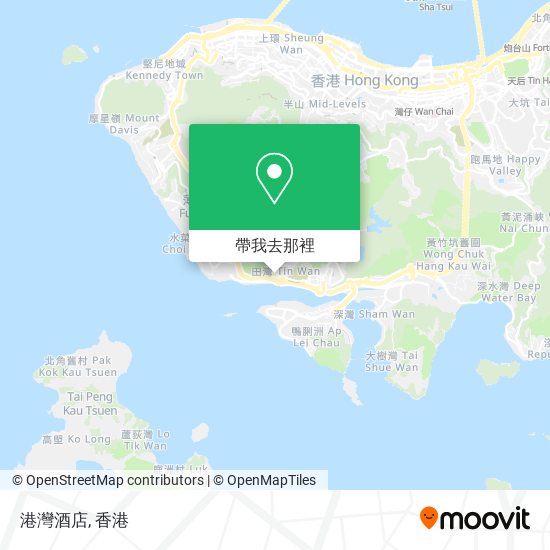 港灣酒店地圖