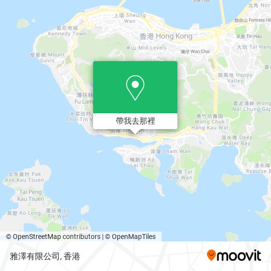 雅澤有限公司地圖