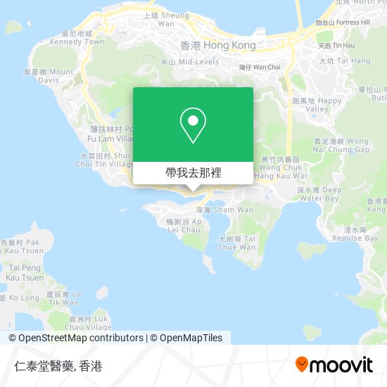 仁泰堂醫藥地圖