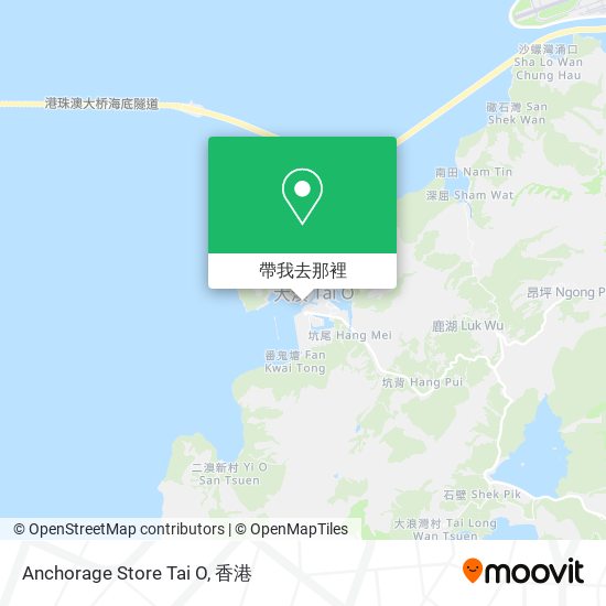 Anchorage Store Tai O地圖
