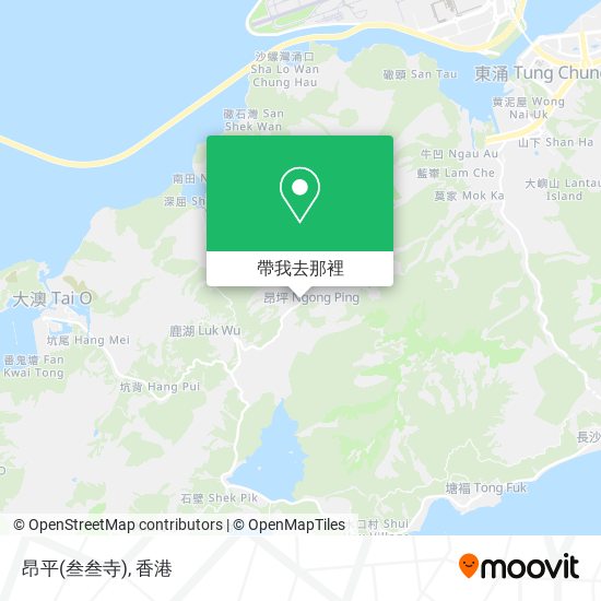 昂平(叁叁寺)地圖